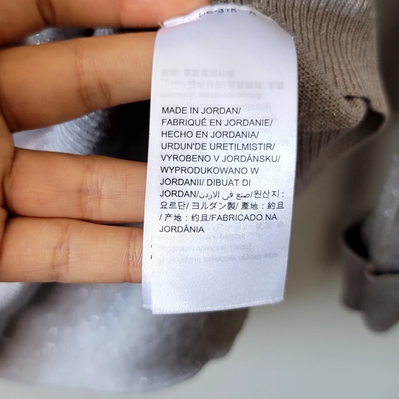 Calvin Klein Gray Silver Long Sleeve Blouse - Size XS - Picture 6 of 8